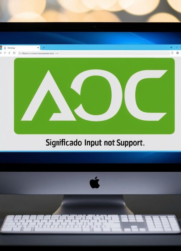 Significado Input Not Support Monitor AOC: Causas e Soluções Comuns