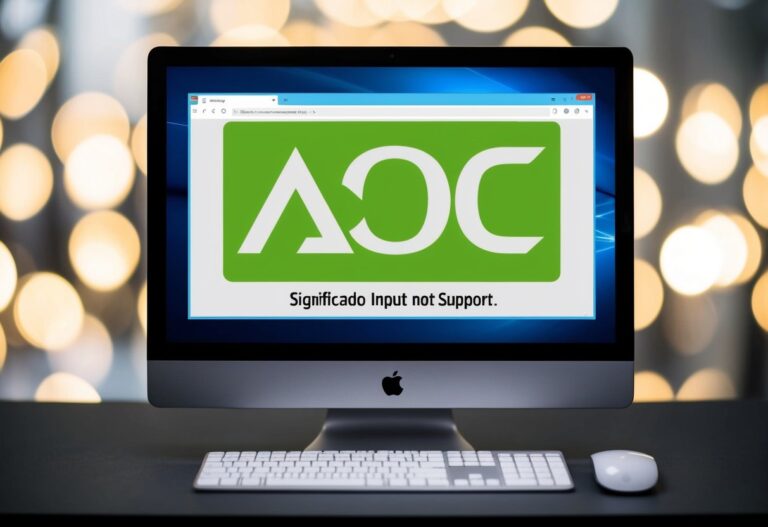 Significado Input Not Support Monitor AOC: Causas e Soluções Comuns