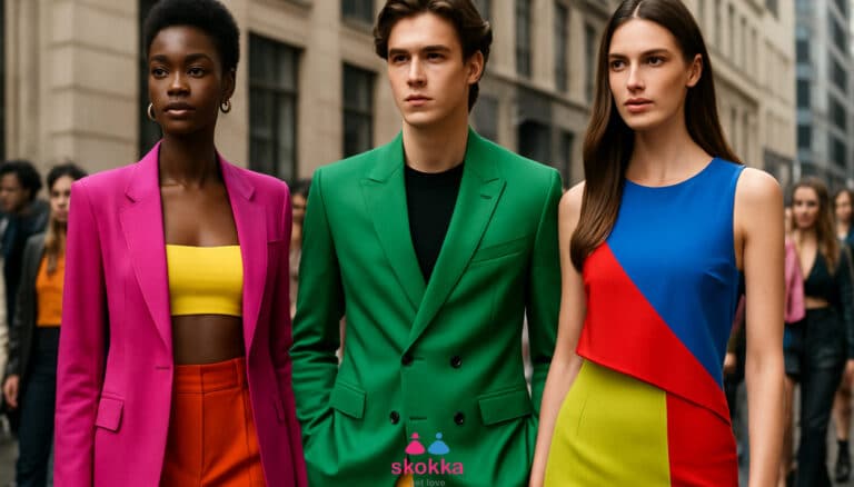 Tendências de roupas: cores, cortes e combinações que atraem olhares