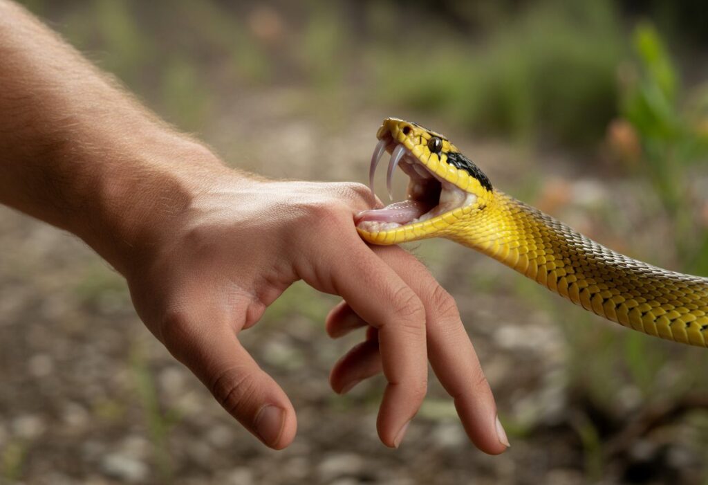 Sonhar com cobra picando: Significados e interpretações essenciais para entender o sonho