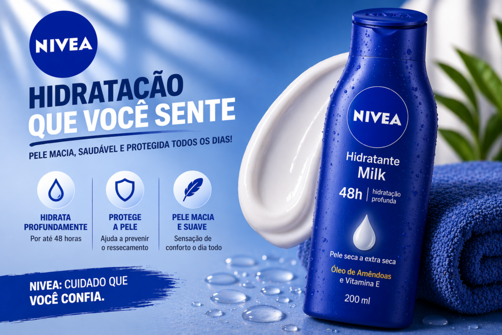 Hidratante Nivea: Maciez e Nutrição para a Pele Hidratante Nivea: Maciez e Nutrição para a Pele